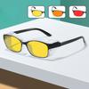 New Night Vision Anti Blue Light Sunglasses with Edge Protection Sunglasses for Watching Mobile Phones Computers Eye Protection