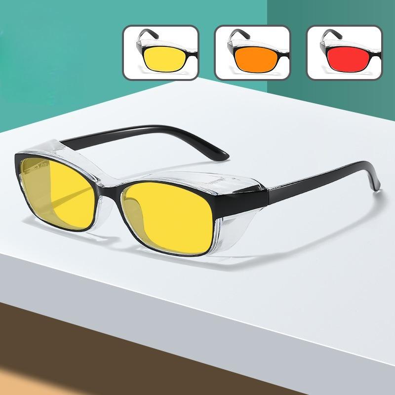 Nové sluneční brýle s nočním viděním a ochranou proti modrému světlu, sluneční brýle s ochranou okrajů pro sledování mobilních telefonů, počítačů, ochrana očí