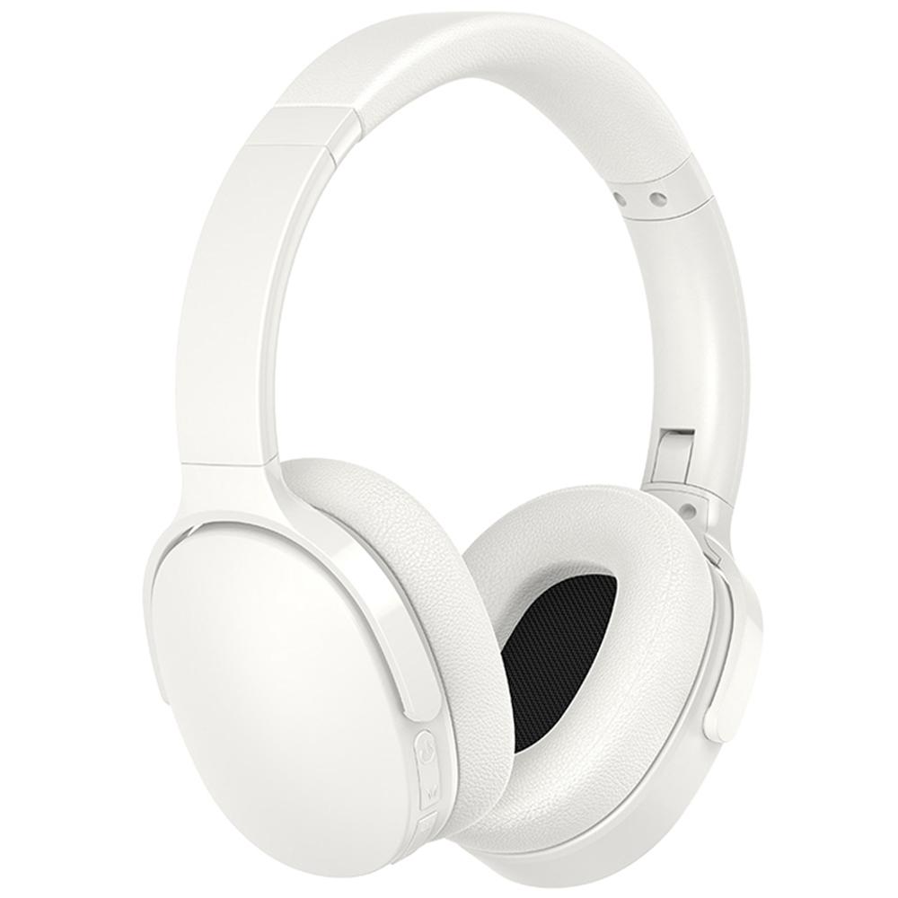 

VJE907 Over-Ear Headphone Wireless Bluetooth-compatible Gaming Headset Bass Sound Earphone White