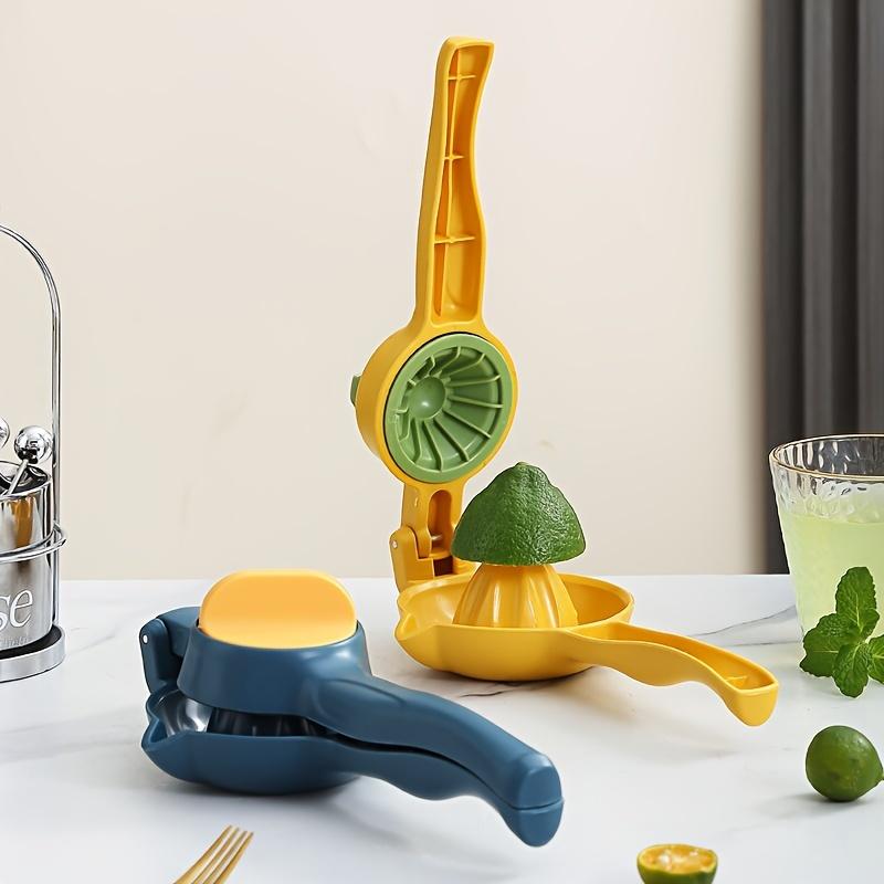 Manual Citrus Juicer - Heavy-Duty PVC Citrus Fruit Press with Non-Slip Base, Large Capacity for Oranges, Lemons, Grapefruits, Pomegranates