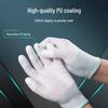 Titanfine PU Coated Finger Industrial Work Gloves