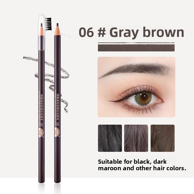Extremely Fine Drawstring Eyebrow Pencil Extremely Fine Waterproof and Non-staining Makeup Pen