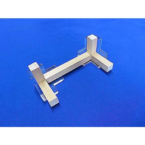 Shimomura Alec "Shokunin Katagi" Clear Acrylic Three-Way Right-Angle Triangle for Plastic Models, AL-K219