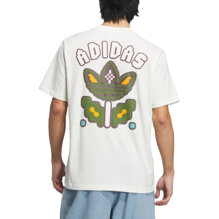 adidas Originals Q3 SS25 T-Shirt 3 Mono Moda Comoda Girocollo Versatile Manica Corta T-Shirt Uomo Top KD1844