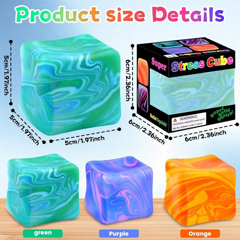 New Hot Needoh Snowflake Ice Cube Malt Sugar Squishy Stress Relief Slow Rebound Anti-Anxiety Squeeze Toy In Stock