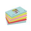 POST-IT Pack of 6 Super Sticky Notes - Miami Colors - 76 X 127 Mm