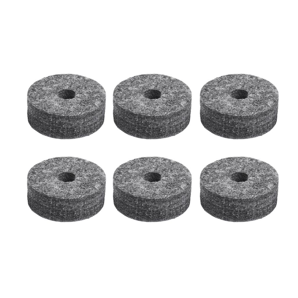 23pcs Cymbal Replacement Accessories Drum Parts with Cymbal Stand Felts Drum Cymbal Felt Pads