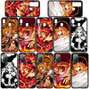 Etui na telefon dla Samsung Galaxy S25 S24 S23 iPhone 16 15 Xiaomi Redmi Note 14 13 12 16E 11 Pro Max OPPO Moto Huawei Demon Slayer Rengoku Kyoujurou Cover