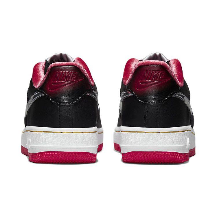 Nike Air Force 1 Low Premium GS H-Town Kids Sneakers Black Multi-Color University-Red DZ5296-001