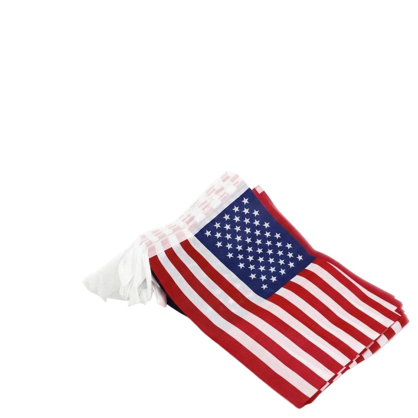 American Flags, Square Fan Flags One Size
