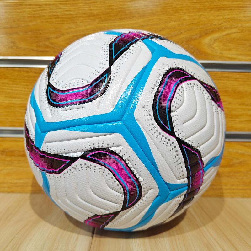 New Game Training Football Youth Adult Hot Bonding No. 5 Ball Pu Wear-Resistant Explosion-Proof Football Purchase