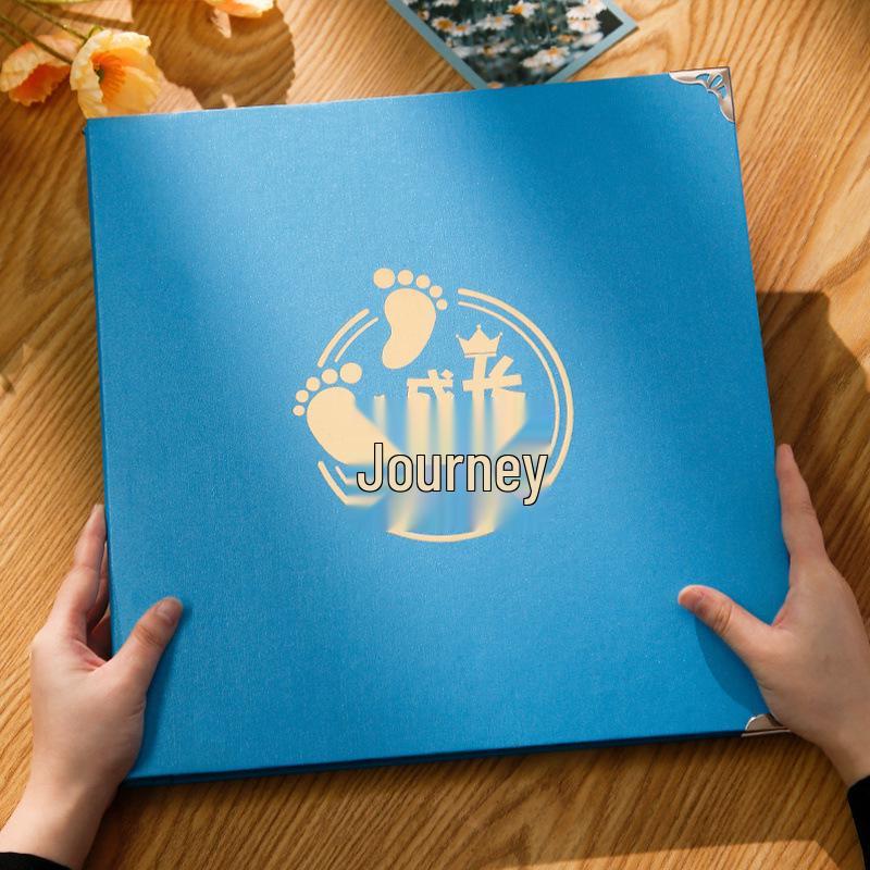 Álbum de Fotos Autoadhesivo Hecho a Mano de Gran Capacidad para Recuerdos Familiares y de Bebé