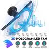 New 3D LEDs 384 Lamp Beads HD Remote Hologram Fan Projector Advertising Display WIFI Holographic Display Player 16W-32W
