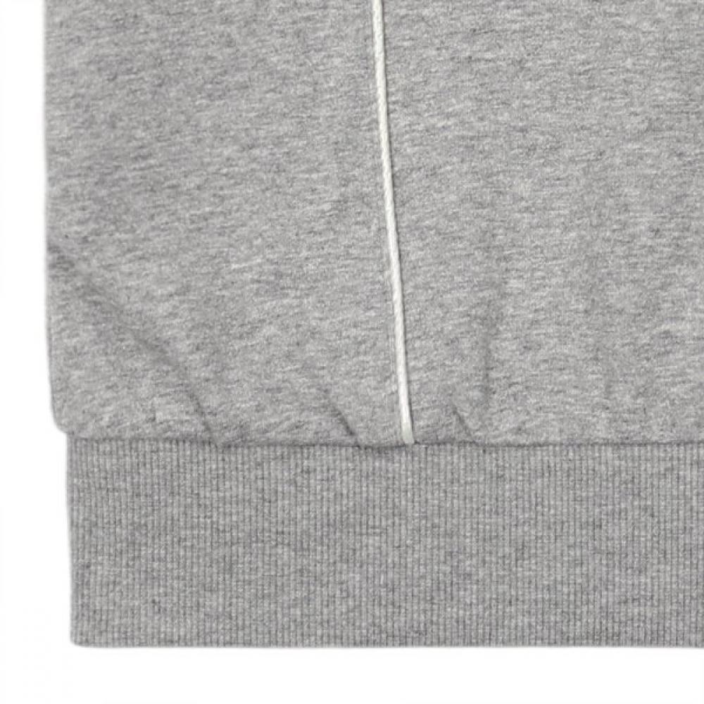 Tiffany Gray Half Zip Sweatshirt T54uat040
