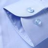 Hengyuanxiang Men's Silk Blend Business Casual Long Sleeve Shirt