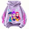 2026 Children Hoodie Popular Movie KPop Demon Hunters ToddlerCoat Boys Girls Tops Spring Leisure Sweatshirr Clothing