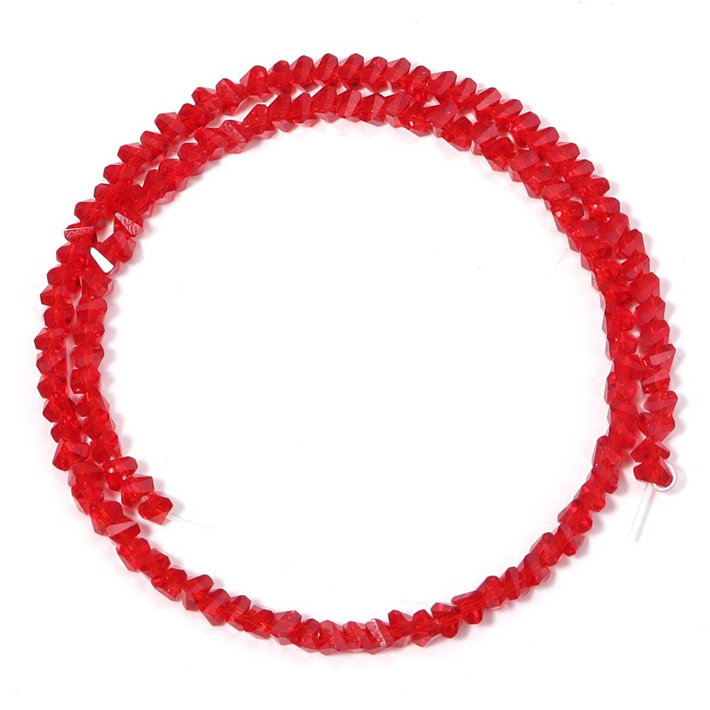 120pcs/lot 4mm Triangular Crystal Glass Beads Loose Beads Spacer Beads For Jewelry Making DIY Bracelet Necklace Accessories