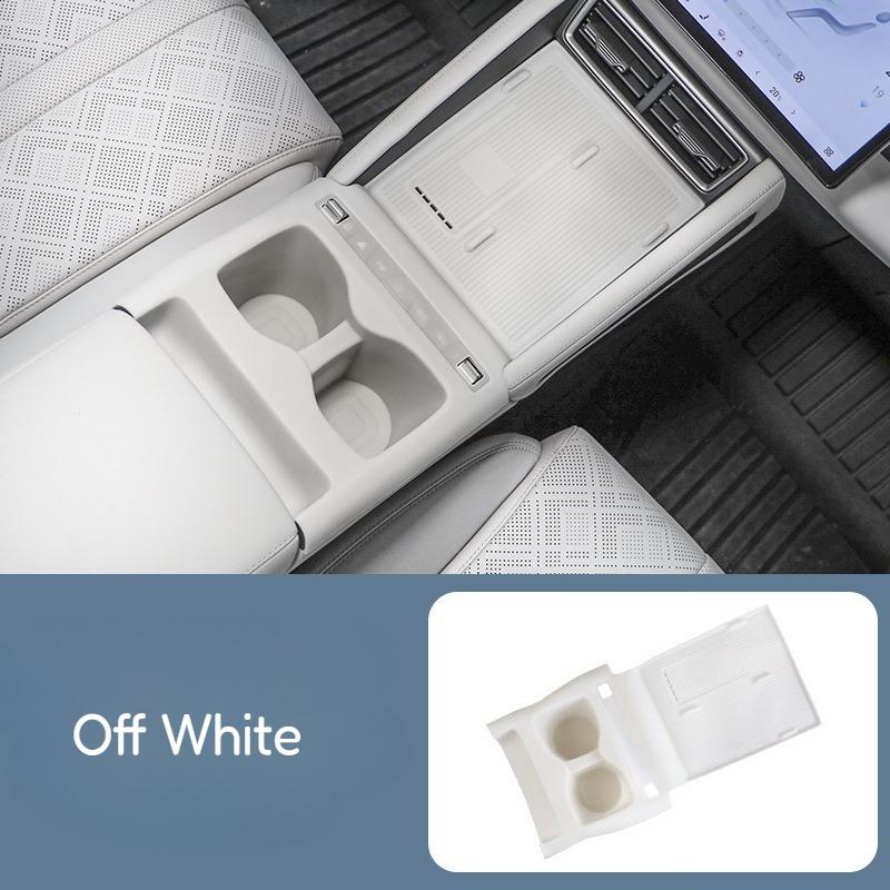 For BYD ATTO 2 2025 2026 Center Console Wireless Charger Silicone Mat All In One Cup Holder Pad Anti Slip Car Accessories
