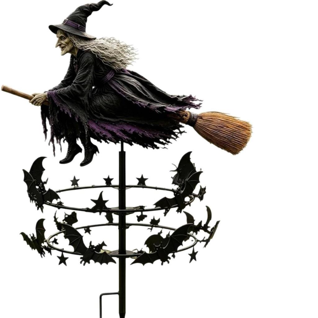 Charming Witch Garden Wind Spinner