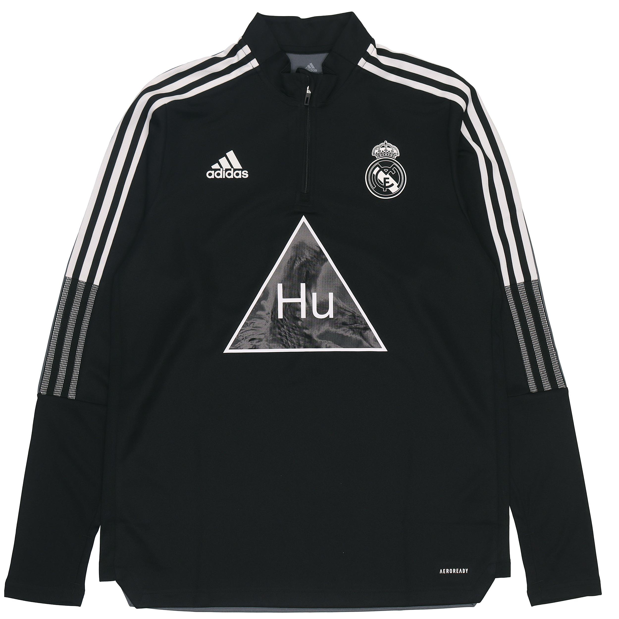Толстовка Adidas x FEIDONG,LIANMINGKUAN Реал Мадрид Мужская Черно-серая GK7841 S