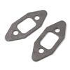 2 Sets Chainsaw Intake Manifold Carburetor Muffler Gasket Kit for P350 Partner