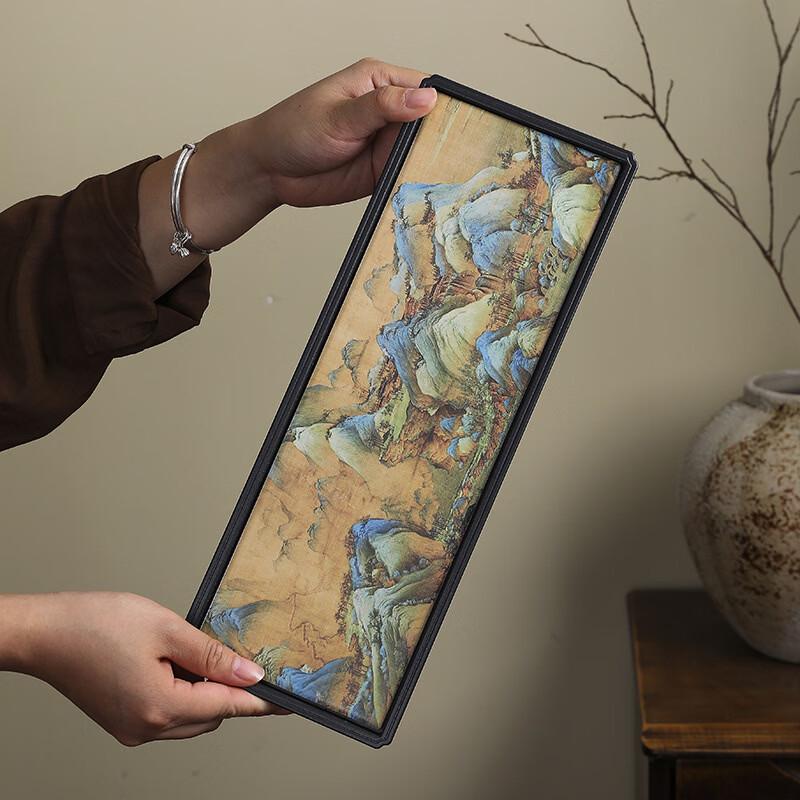 Dunhuang Style Ceramic Draining Tea Tray