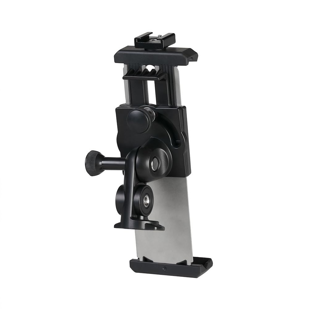 JOBY GripTight Tablet Mount Adapter for PRO2 Female Detachable Cold Compatible with Tablets Wide and Deep Tablets, 1/4" Thread, Shoe, 13-23.5cm 1.7cm