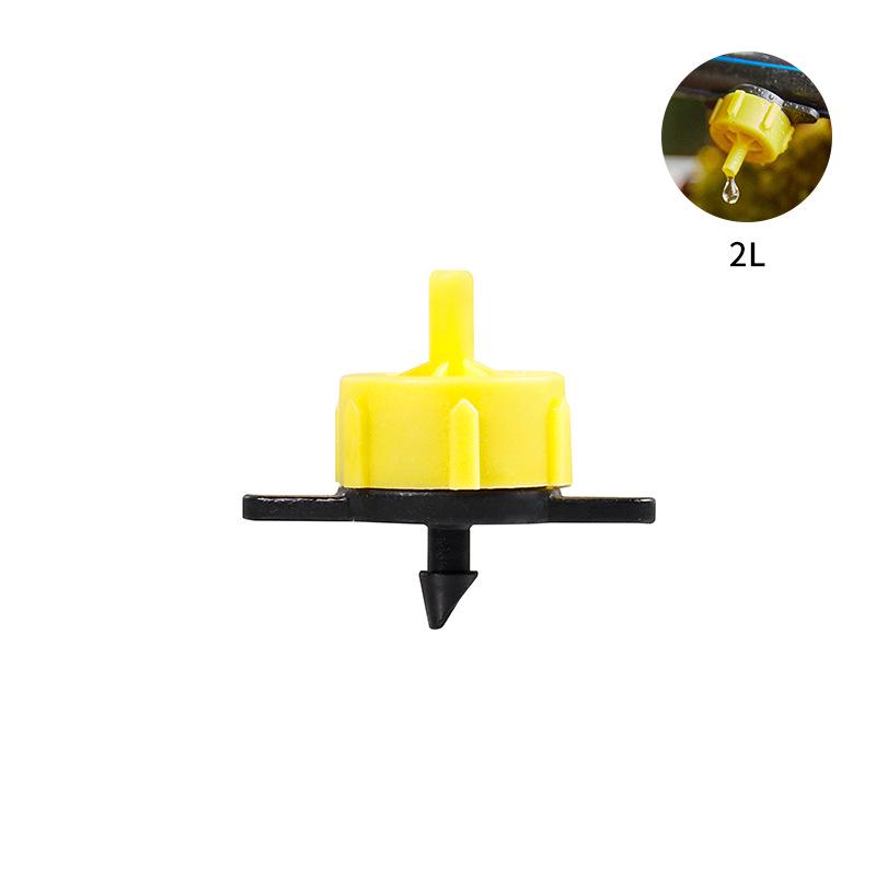 2L4L8L Dripper: Small Tube Outflow Stabilizer, Washable Pressure Compensator for Agricultural Drip Irrigation