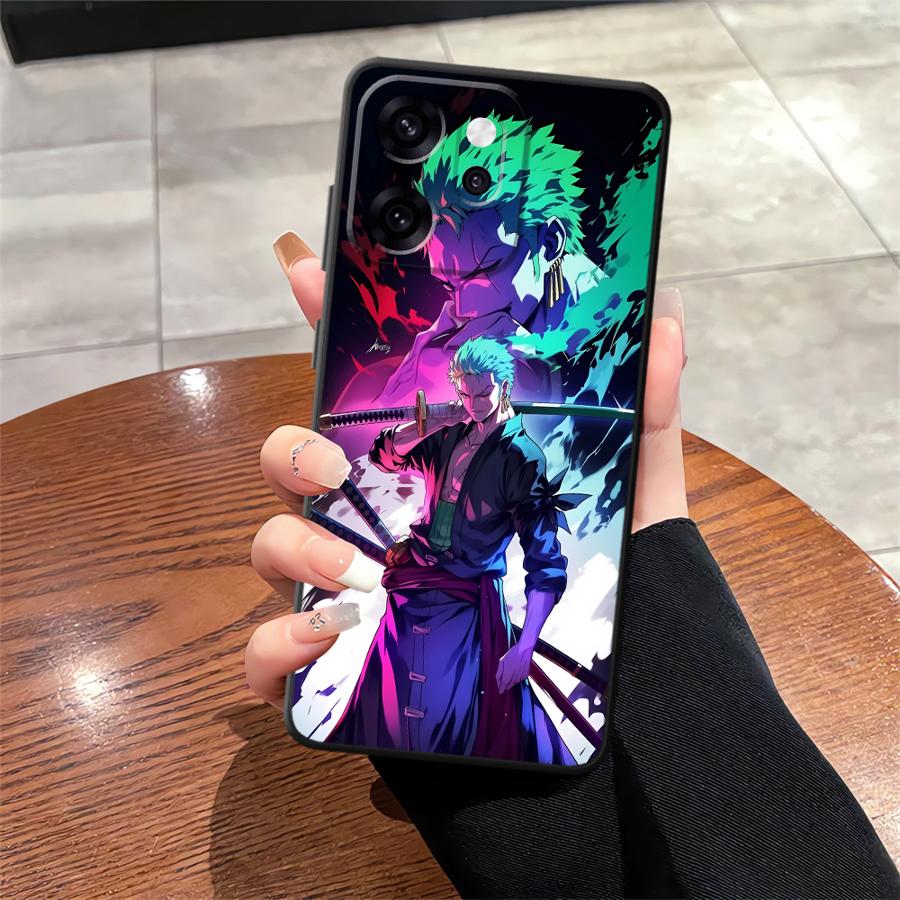 Ones Pieces Luffy Case for Oppo A74 F9 F11 F29 A76 A93 A98 A78 A96 Reno 4F 5 6 7 8 10 11 14 A84 A83 Phone Cover