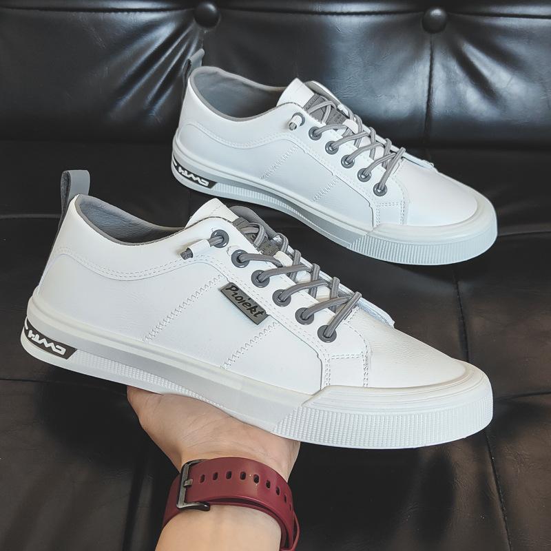 

Четыре сезона, новые мужские маленькие белые туфли, модная обувь, корейская модная повседневная спортивная обувь, мужская обувь