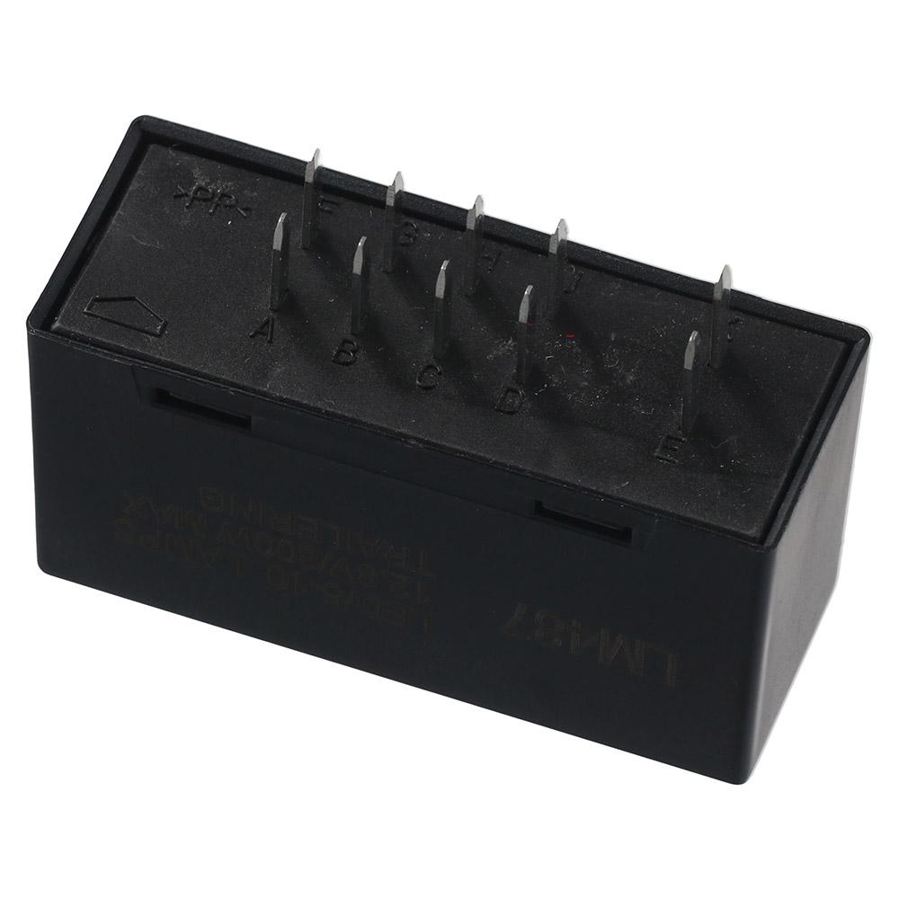 Metal Flasher Relay 10 Pins 15764135 Reliable Fix Hyper Flash  for Yukon 2003-2006