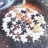 Starry Sky Space Traveler 1000-Piece Puzzle: Earth, Moon, Rainbow
