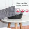 Premium Silicone Slip Pot Holders Professional Oven Mitts Kitchen Household Gift