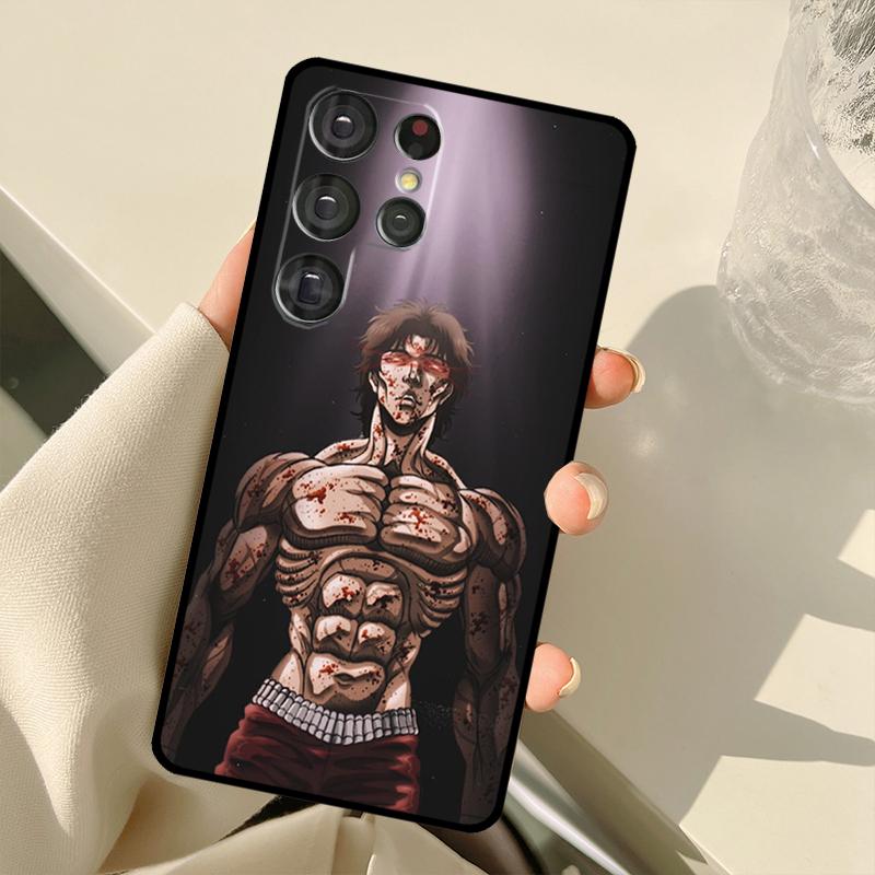 BAKI Hanma Yujiro Anime For Samsung Galaxy S22 Ultra S21 S20 FE S8 S9 S10 Note 10 Plus Note 20 Ultra Phone Case