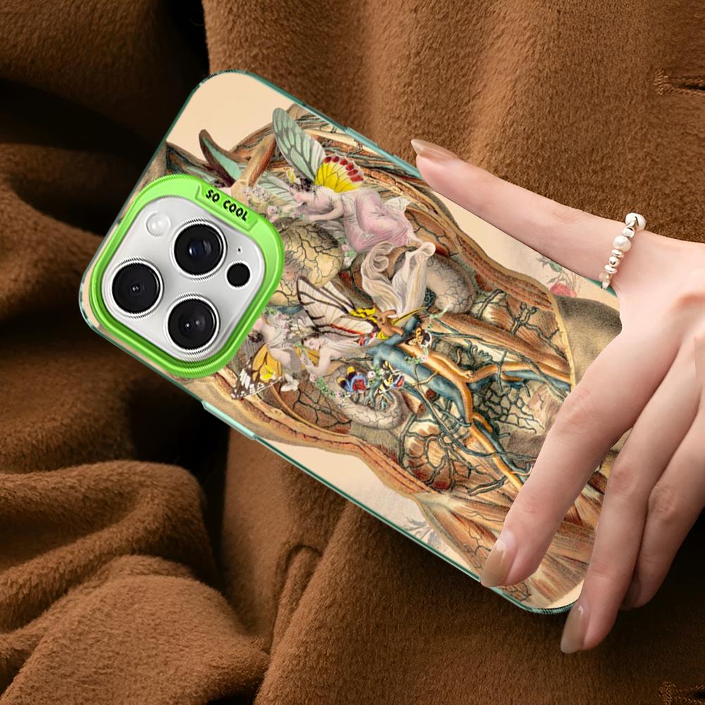 Medical Human Anatomy Phone Case For IPhone 16 15 14 13 12 11 Pro Max X XR XSMAX 8 7 Plus Matte Shockproof Back Cover