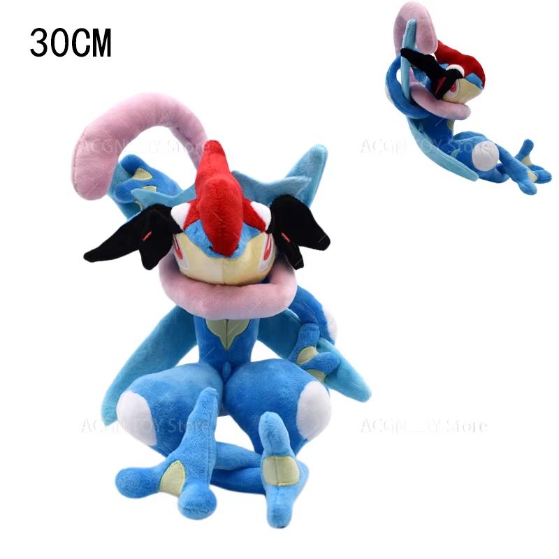 16 Styles Pokemon Plush Wartortle Charmander Manectric Lycanroc Greninja Steelix Lugia Shiny Zeraora Crocalor Stuffed Toys Gifts