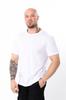 Klassisches weißes Herren-T-Shirt – Bequeme & stilvolle Alltagskleidung, Sommer, 8012-5 HC