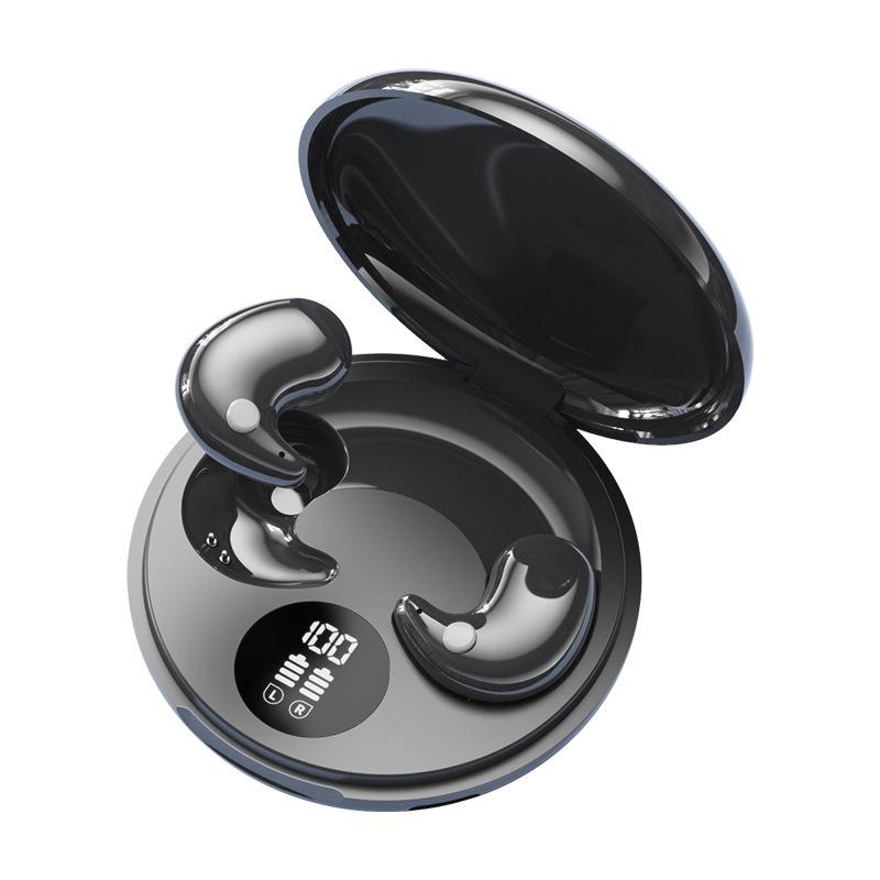 2025 Ultra-Thin Bluetooth Sleep Headphones: Long Battery Life, High Sound Quality, Noise Cancelling, Wireless In-Ear Design.