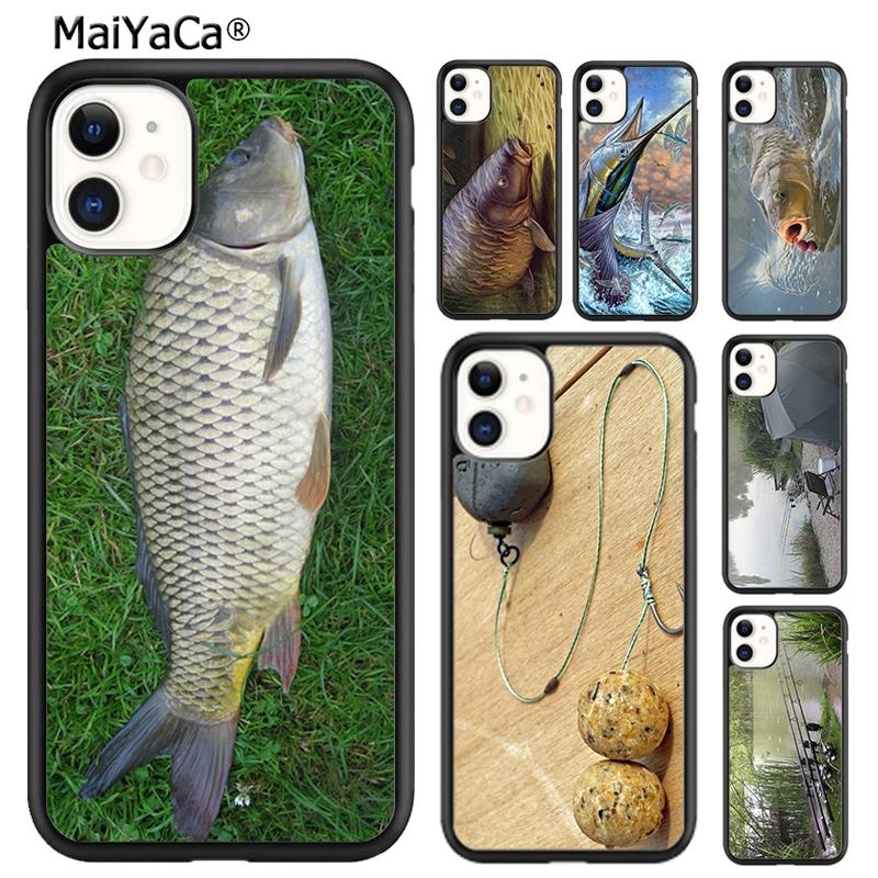 CARP FISHING Soft TPU Cover For iPhone 17 Air 16 16e 15 12 11 13 14 Pro Max Plus Max for Phone Case