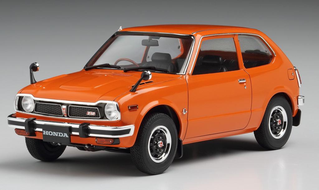 Hasegawa Historic Car Series Honda Civic RS Hatchback Plastikmodellbausatz HC25 1/24 SB-1 3-türig
