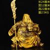 Copper Cartoon Brass Decoration Money Cornucopia Gong Opening Living Room Lord Guan The Second God Of Wealth Craf