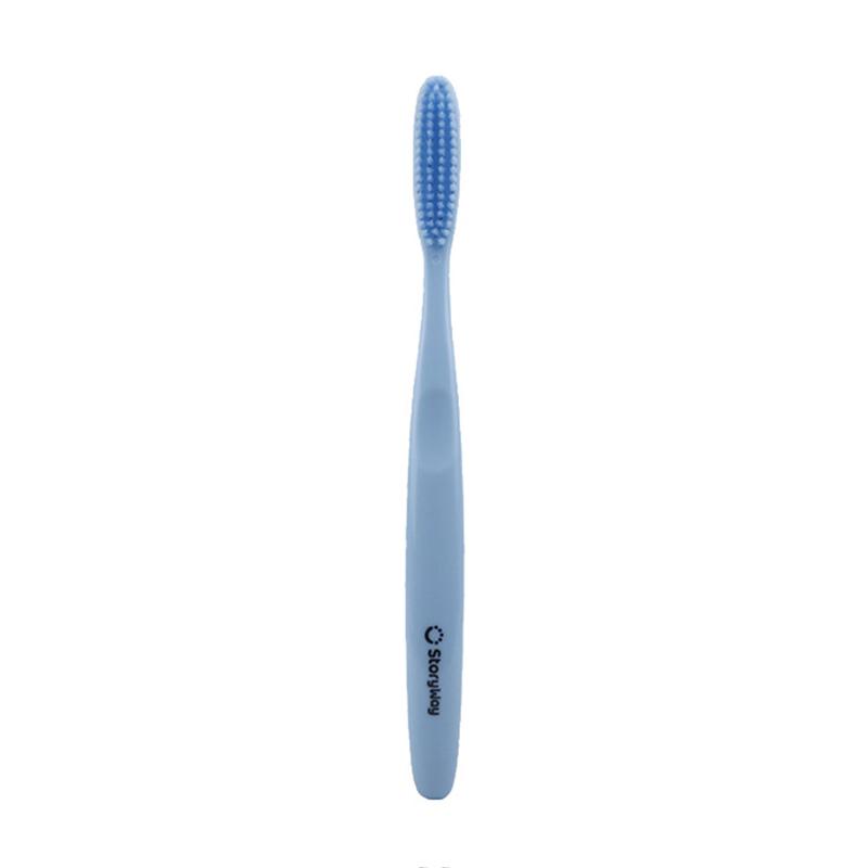 

1 Pcs Single Independent Package Exquisite Appearance Teeth Super Oral Cleaning Brush Soft Long Head Adult Big Toothbrush синий