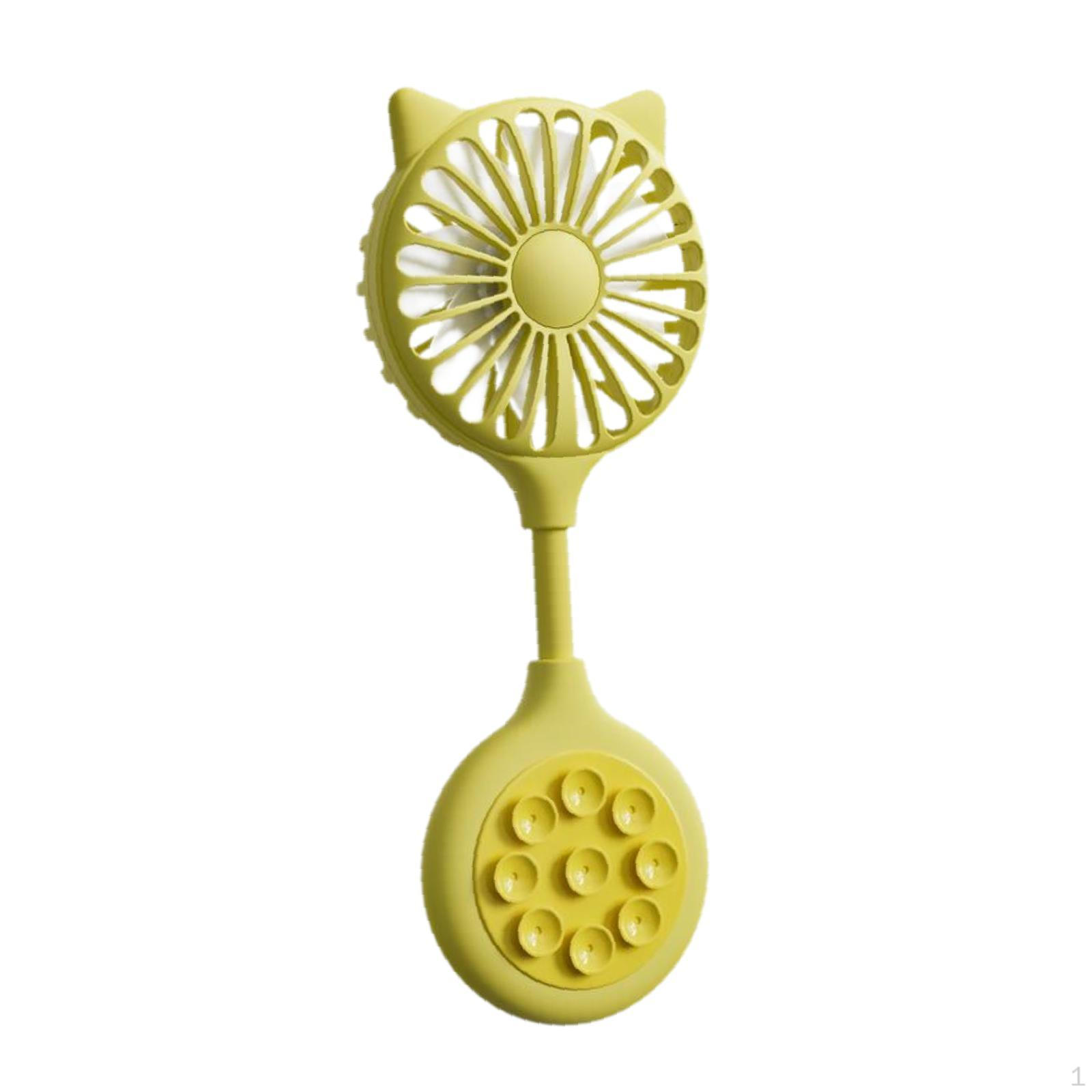 

Вентилятор Компактный Персональный Складной Легкий Функция Hands-Free Малый Охлаждение Для Кемпинга жёлтый