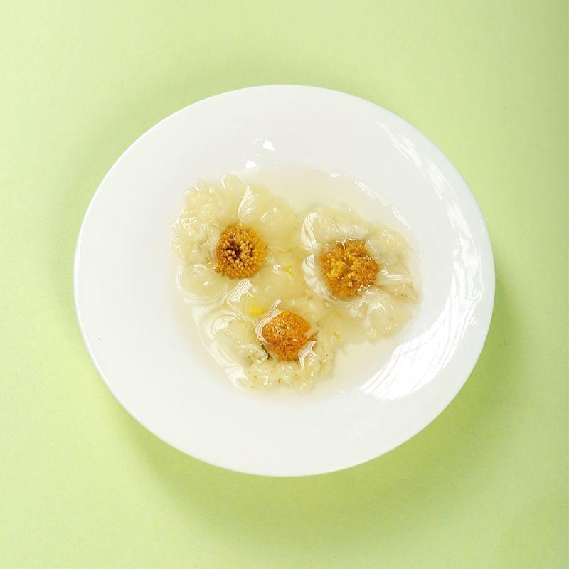 Чай с хризантемой Сушеные листья хризантемы Чайный травяной чай Deflame 150г 150g — фото 3