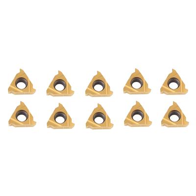 10pcs CNC Carbide Tips Inserts Blade Cutter Lathe Turning Tool With Box