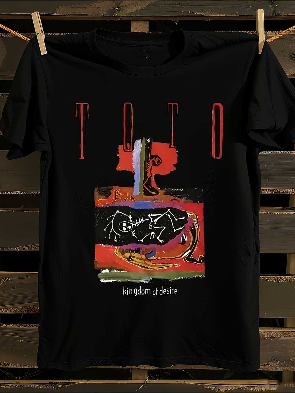Toto Kingdom of Desire Musik Graphic T-Shirt L