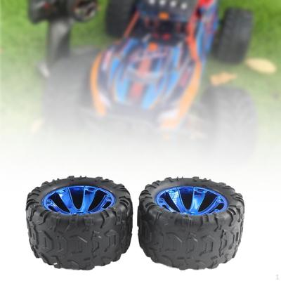 2Pcs 1/14 RC Car Left Tires Easy To Install Accessory Assembly Spare Parts