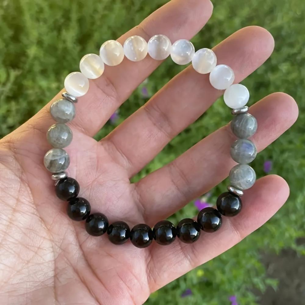 Stretchable Gemstone Bracelet for Protection - Elegant Bracelet for Wrist, Ideal for Daily Wear