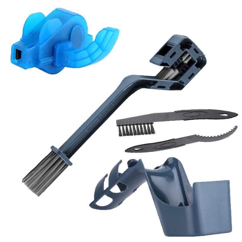Jiu Yue Bike & Motorcycle Chain Cleaning Kit with Crankset and Bristle Brush