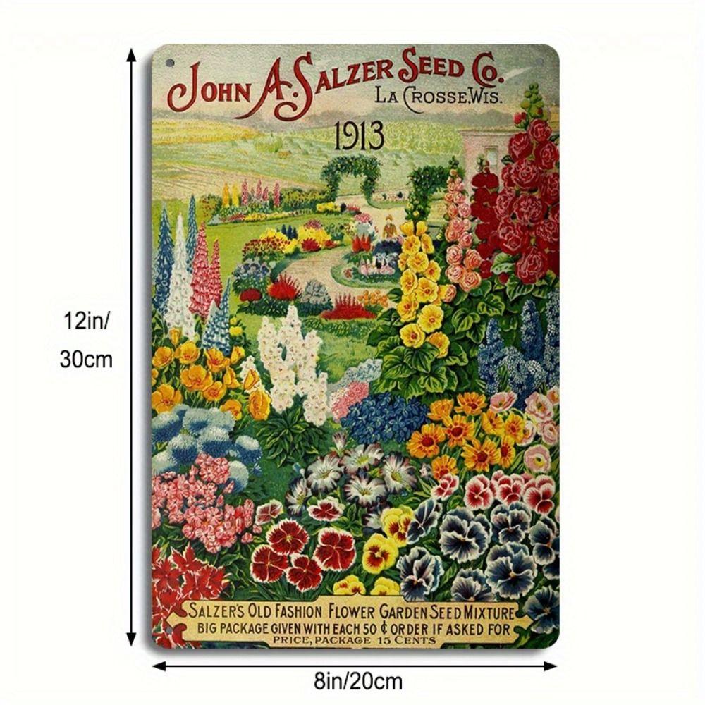Vintage Metallwandkunstschild Biene Küchen Dekoration Kaffeebar Blechschild